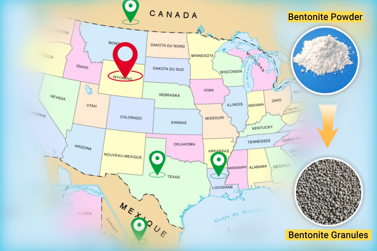Bentonite Pellets Popular Sales in North America