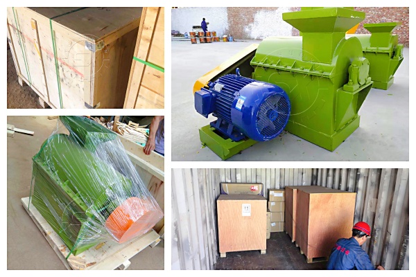 Semi-wet Material Crusher Shipping to Indonesia